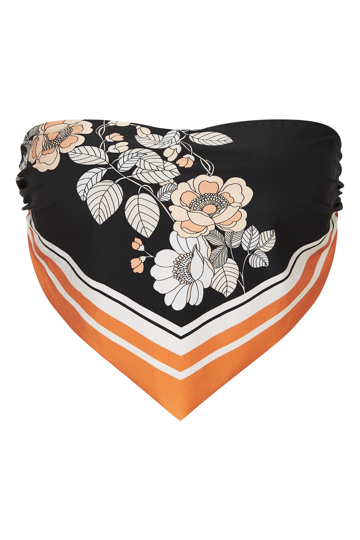 SPLENDOUR SCARF BANDEAU BIKINI TOP